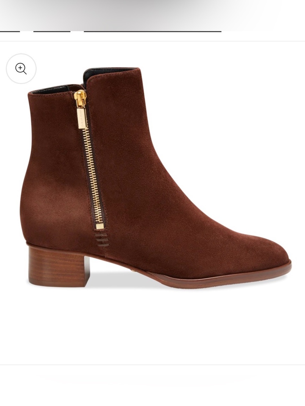 Sarah Flint Perfect Zip Bootie Brown